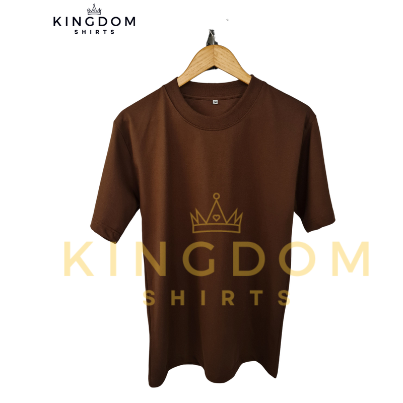 WHOLESALE!! CHOCO BROWN Plain Pro-club Inspired Shirt