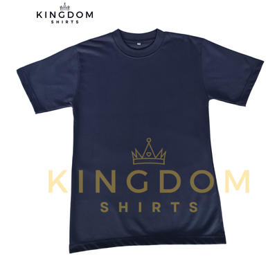 WHOLESALE!! Navy Blue Plain Pro-club Inspired Shirt