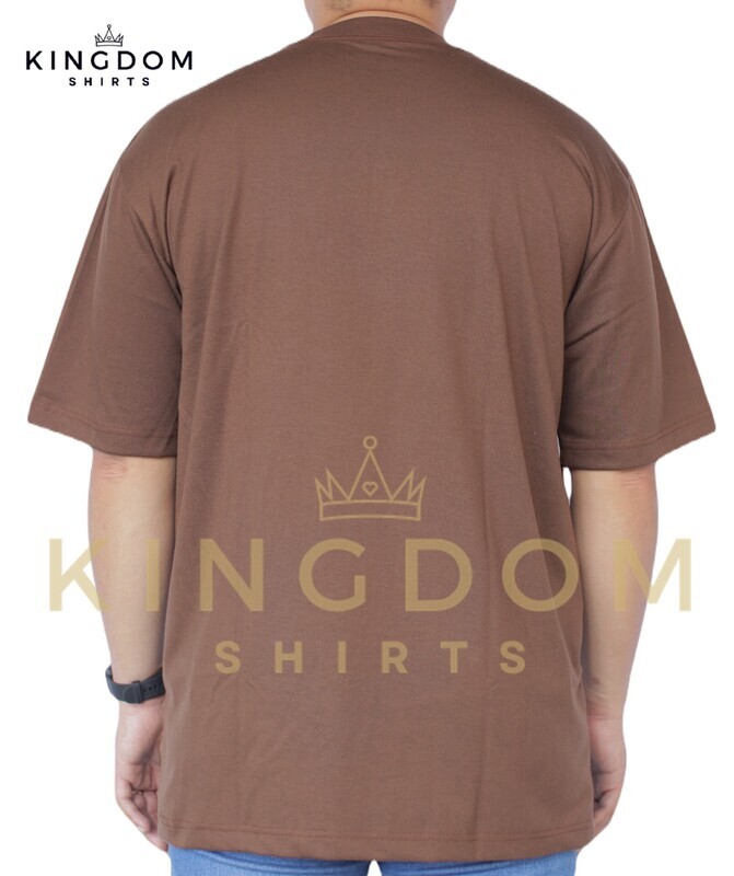 WHOLESALE!! CHOCO BROWN Plain Pro-club Inspired Shirt