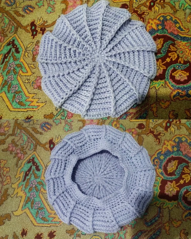 Handmade Crochet beret hat