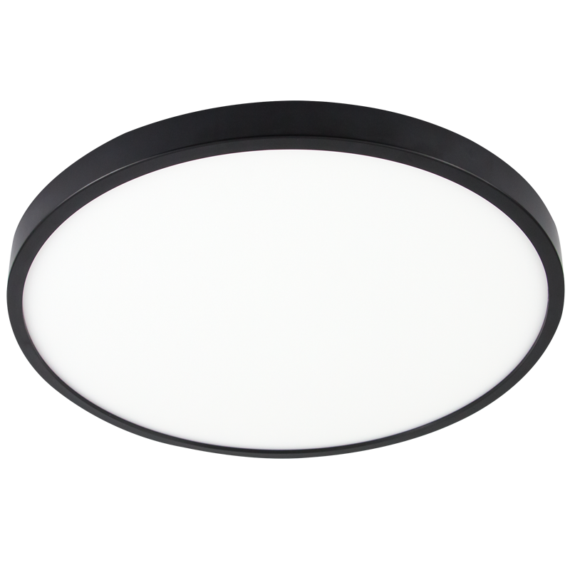 48W LED ceiling light, black