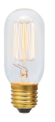 E27 40W Carbon Filament T10 Dimmable - Clear