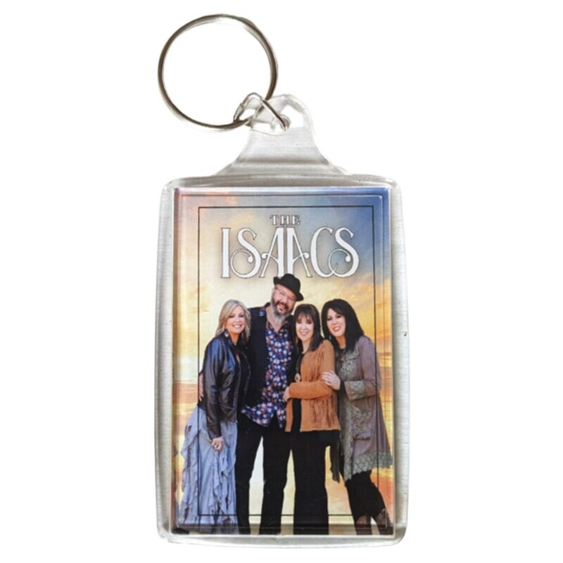 The Isaacs Acrylic Photo Key Chain