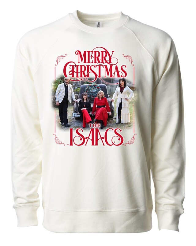 Isaacs Christmas White Sweatshirt