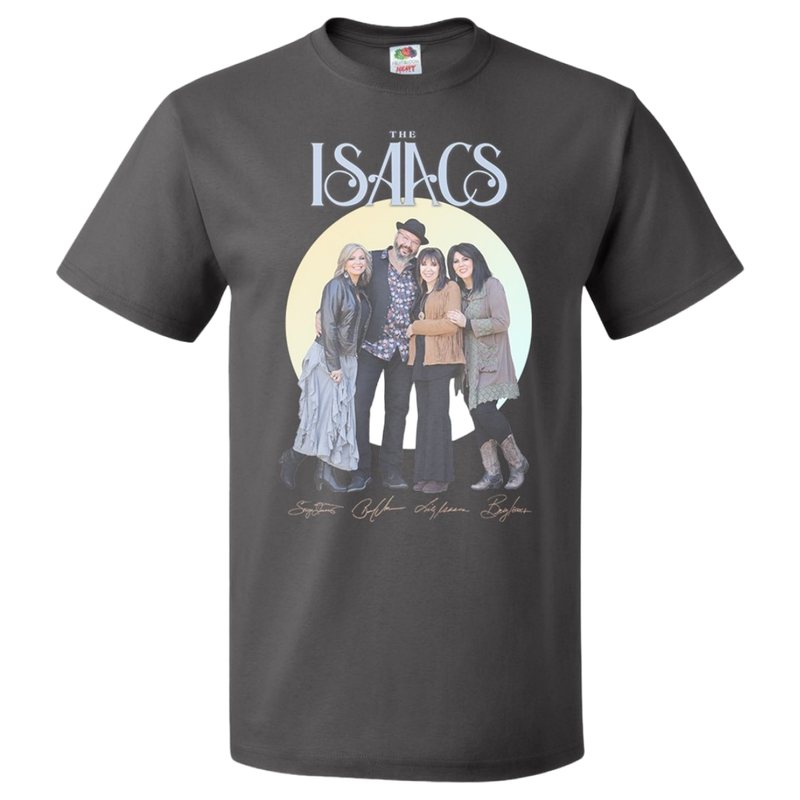 The Isaacs Circle Photo Tee (Charcoal)