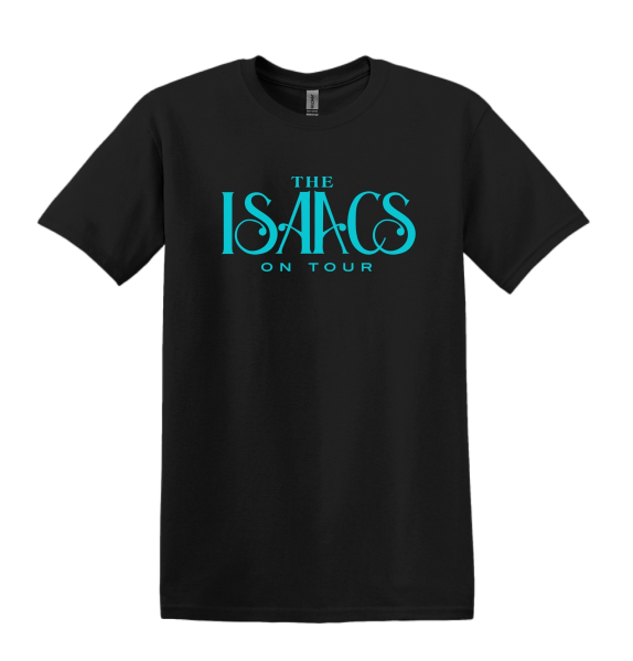 The Isaacs Aqua Logo Tee
