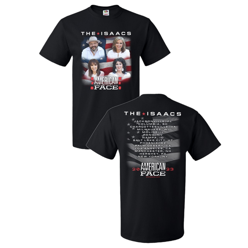 The Isaacs American Face Tee