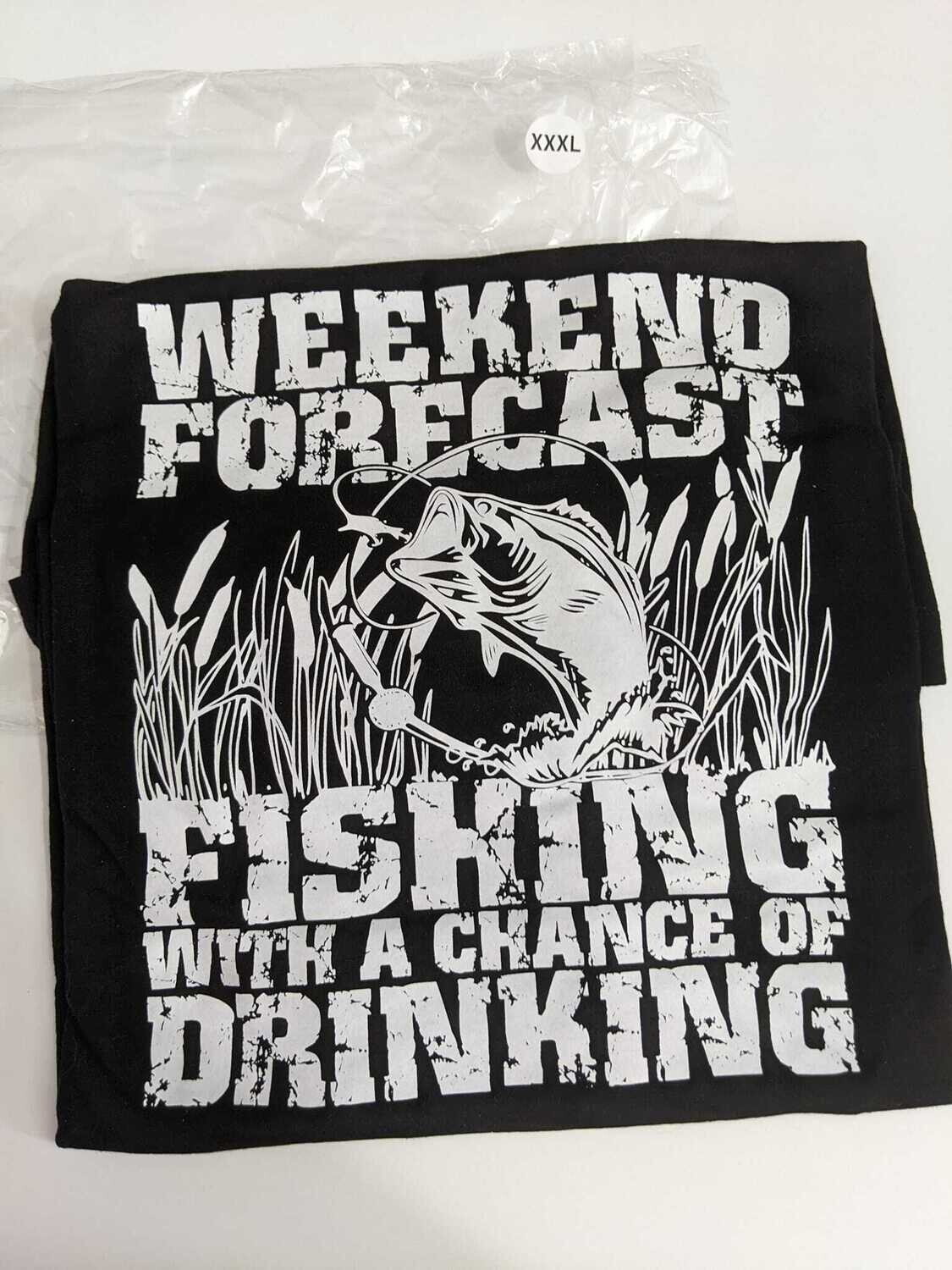 XXXL - Weekend Forecast T-Shirt
