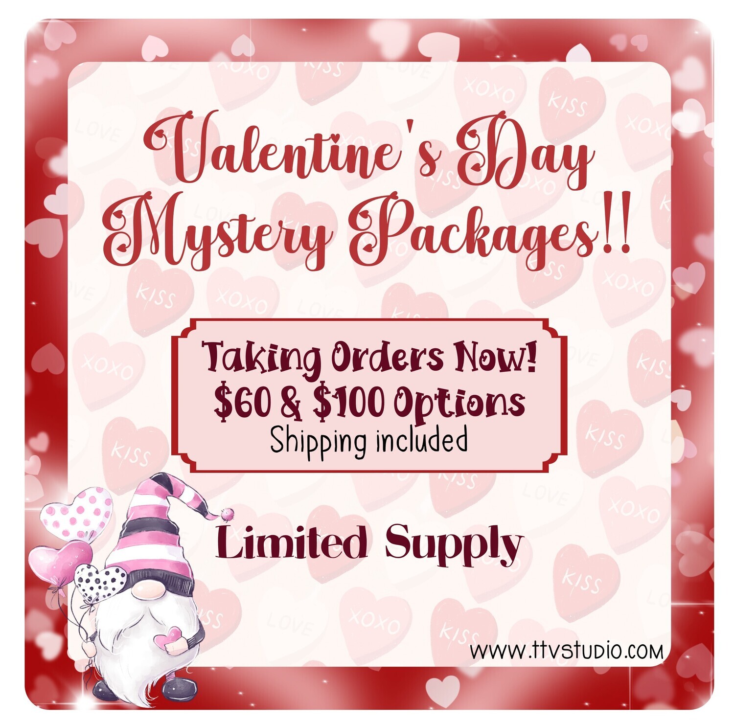 *Limited Time & Quantity* Valentine's OR Anti Valentine's Mystery Packages - FREE SHIPPING - Will Ship by end of January!!!