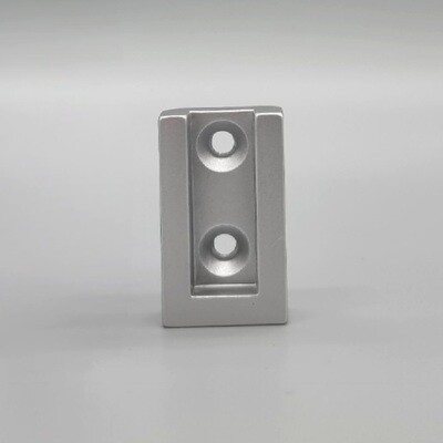 AP2175 Side Mounted End Support, COLOUR: SILVER