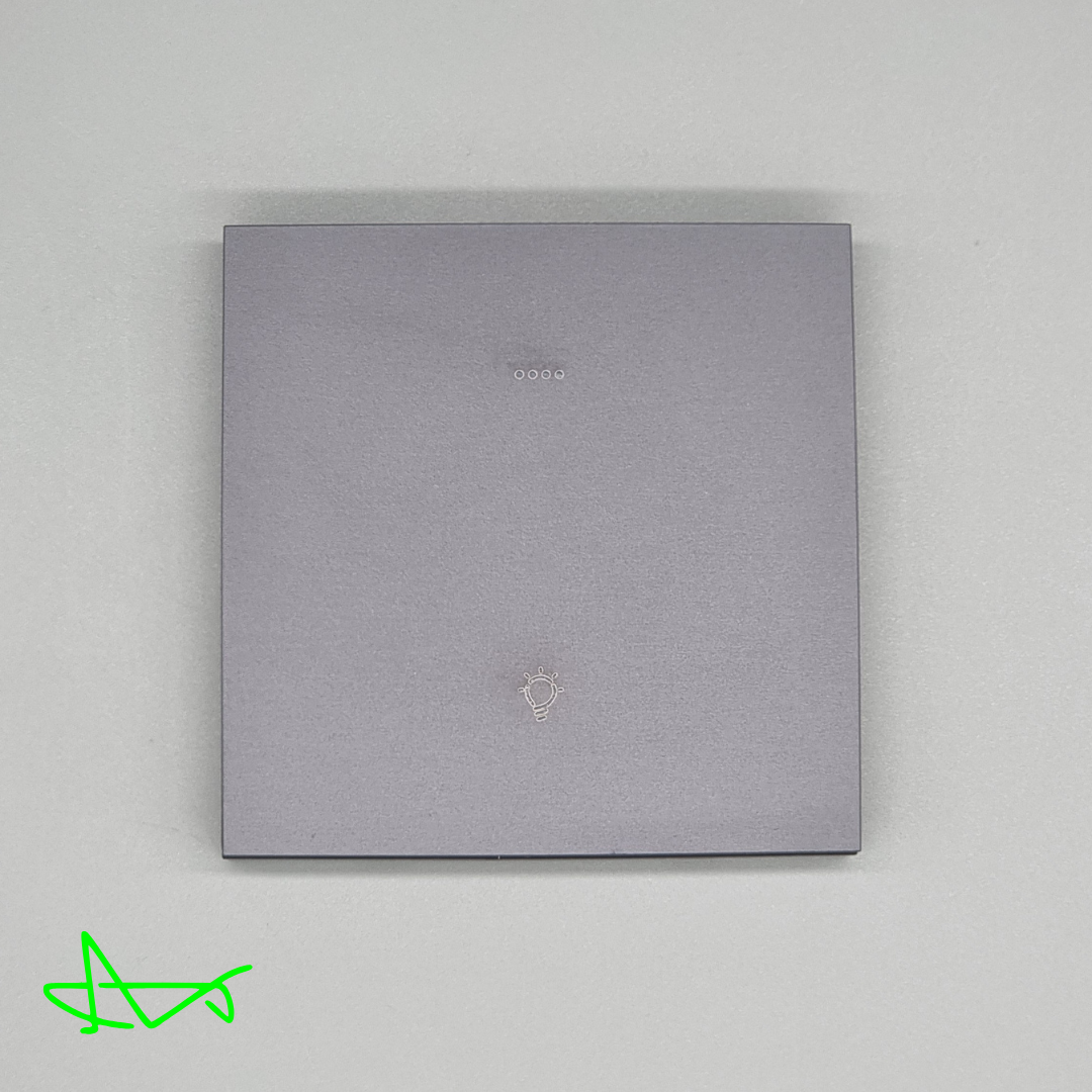 Wireless Wall Dimmer Switch, COLOUR: ANTHRACITE GREY