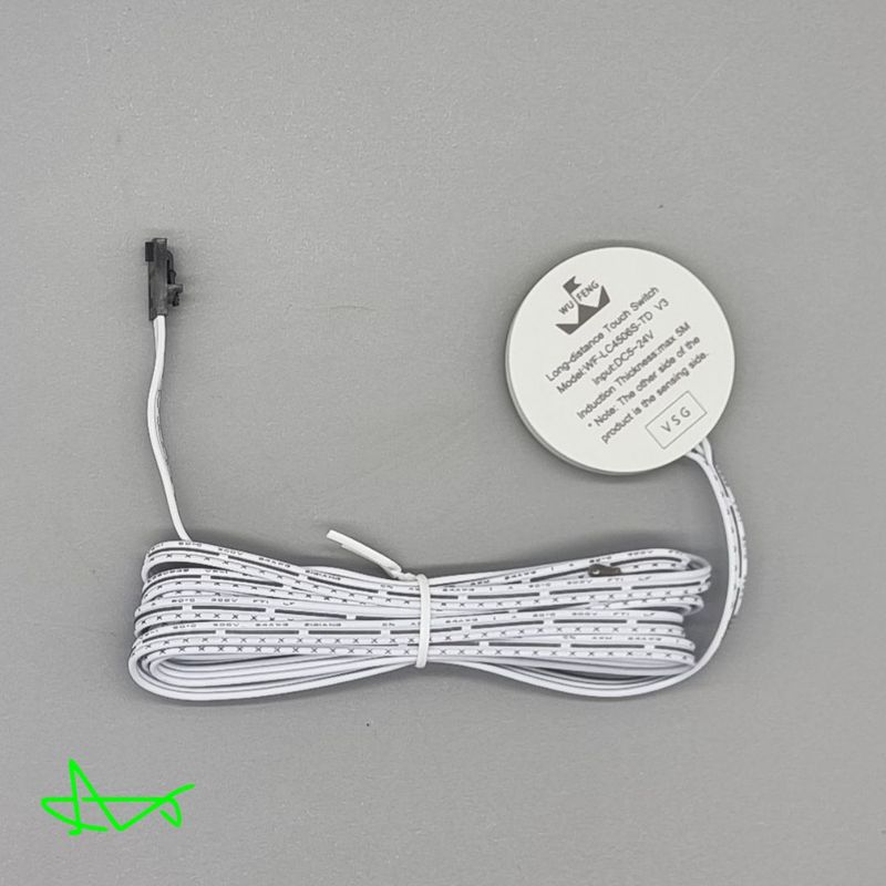 Hidden Induction Touch Dimmer Switch for LED Cabinet &amp; Furniture Lighting - LUMA