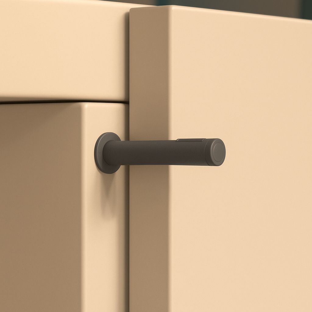 K-PUSH STRONG Magnetic Push Catch – 37mm Magnet | Drill or Surface Mount