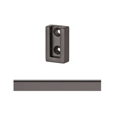 Unihopper Moka Hanging Rail Side Mounted End Support