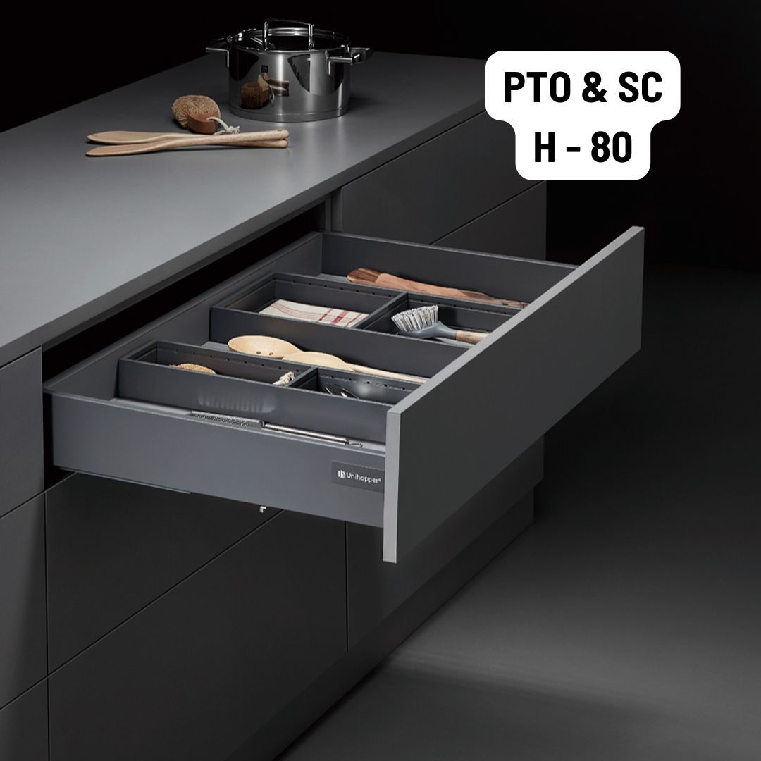 Unihopper Magic Box Push to Open Soft Close Drawer – 35kg