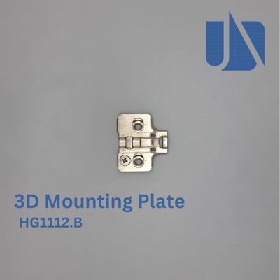 Unihopper 3D Mounting Plate for HG Series Hinges