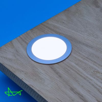 LED puck light 60mm natural white cabinet lighting