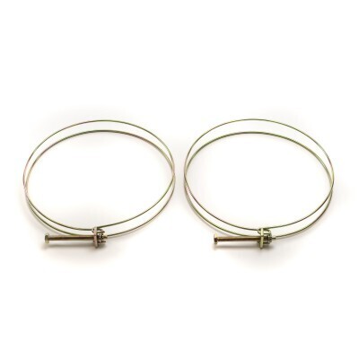 T2/T4 Leaf Collector - Hose Clamp - 6'' - 2 Pack - (23-0121-00-P)