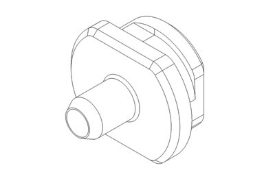 Triminator BM & BMP - 1/2" Dry Bucking Tube - (44-02-112462)