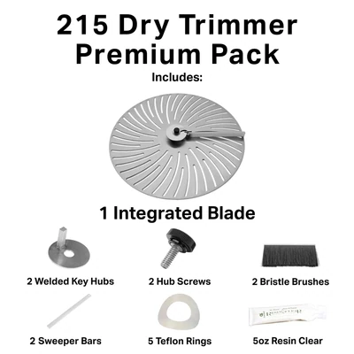 Greenbroz 215 Dry Trimmer - Non-Catalog - Premium Parts & Accessories Package - (GBZ-S-021)