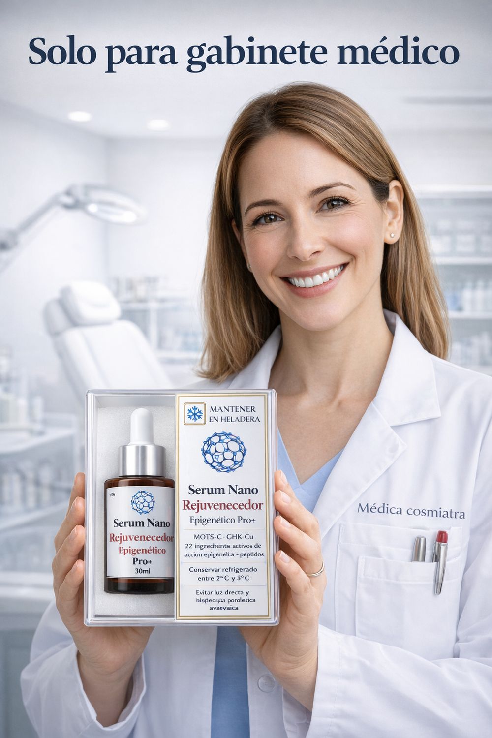 PARA REJUVENECER:  SERUM NANO REJUVENECEDOR EPIGENETICO PRO +. V36