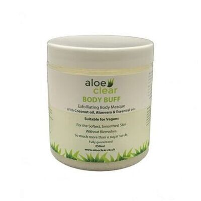 Aloe Clear Body Buff Exfoliating Body Balm (250ml)