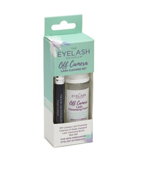 Lash Cleansing Duo Set - (Lash Foam Cleanser & Brush)