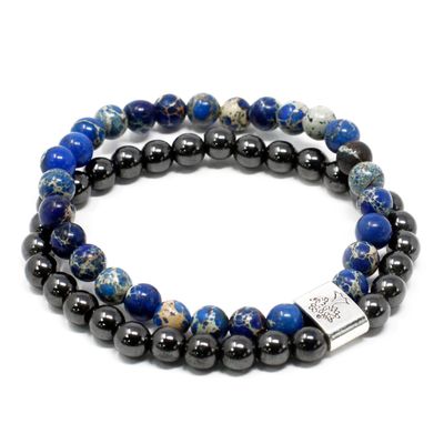Magnetic Gemstone Bracelet - Sodalite Magnetic Gemstone Bracelet - Sodalite