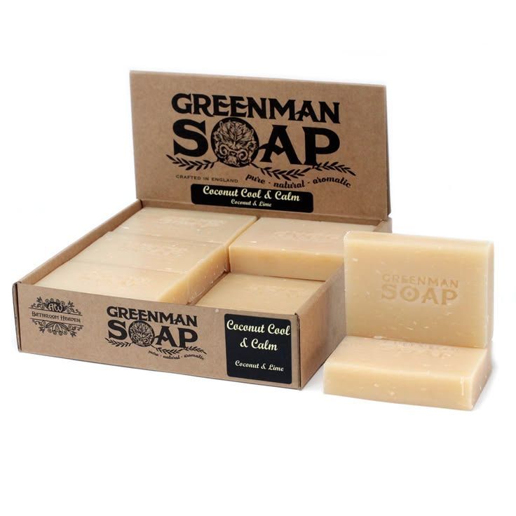 Greenman Soap 100g - Coconut Cool & Calm Greenman Soap 100g - Coconut Cool & Calm
