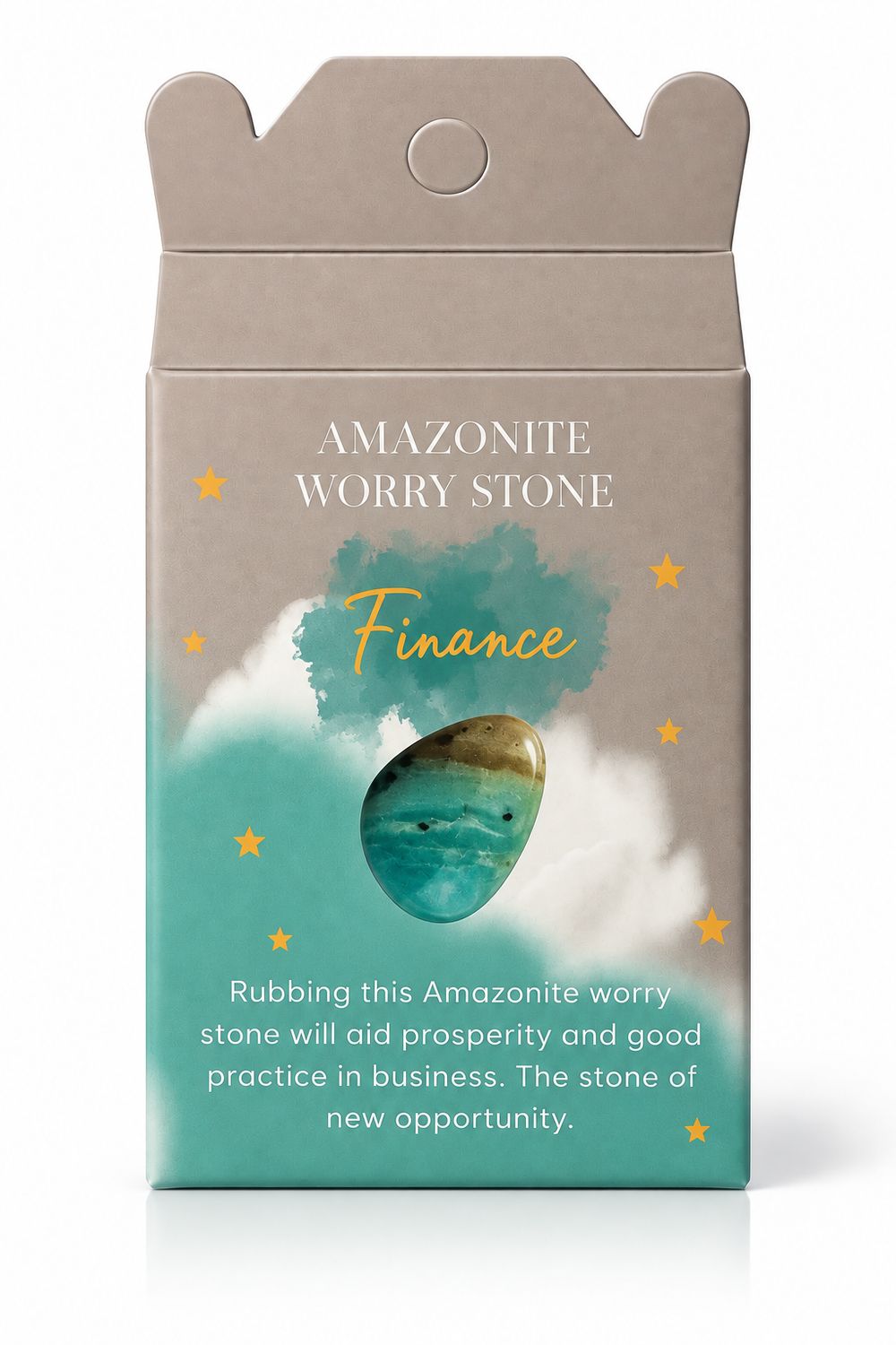 Amazonite Thumb Worry Stone