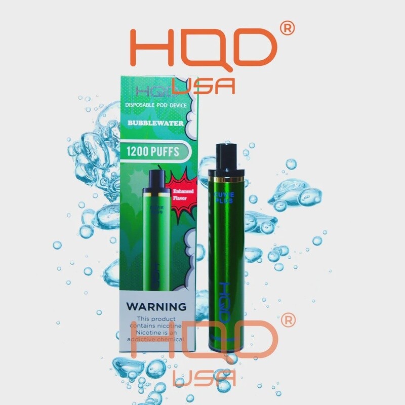 CUVIE PLUS &quot;BUBBLEWATER&quot; 1200 PUFFS