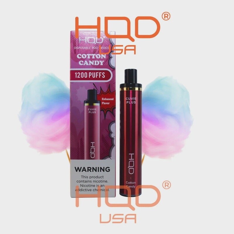 CUVIE PLUS &quot;COTTON CANDY&quot; 1200 PUFFS