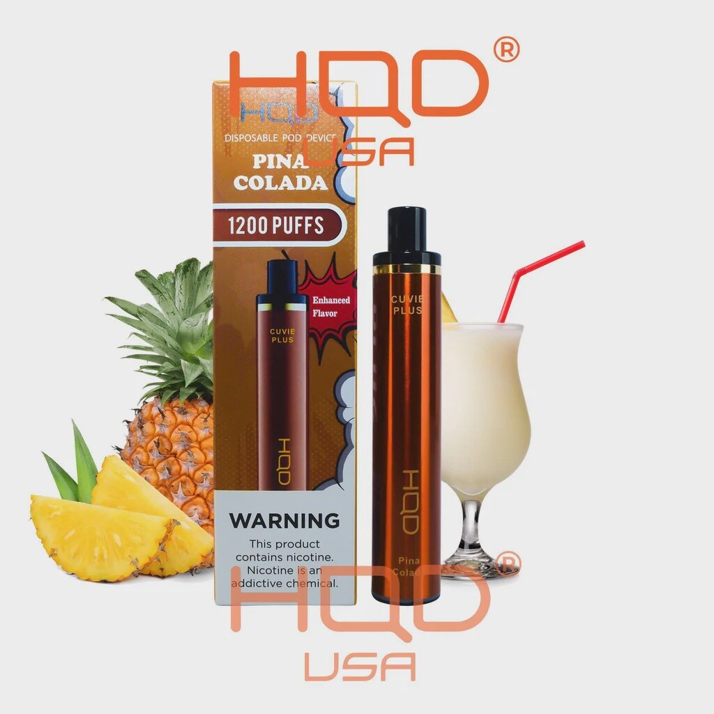 CUVIE PLUS &quot;PINA COLADA&quot; 1200 PUFFS