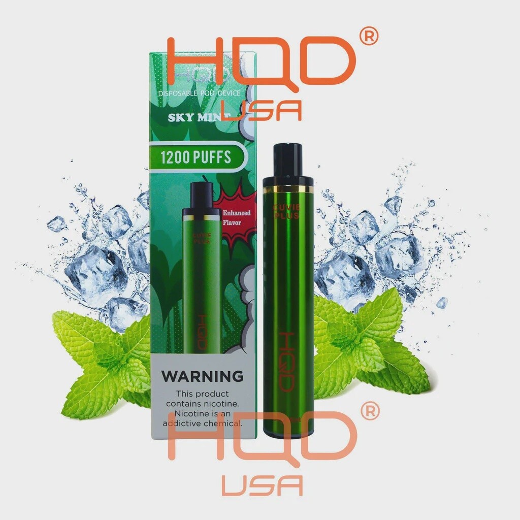 CUVIE PLUS &quot;SKYMINT&quot; 1200 PUFFS