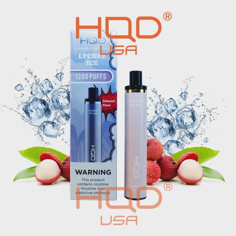 CUVIE PLUS &quot;LYCHEE ICE&quot; 1200 PUFFS