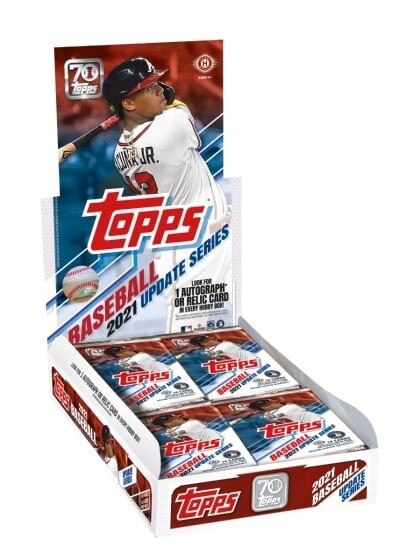 2021 Topps Update Series Hobby Box