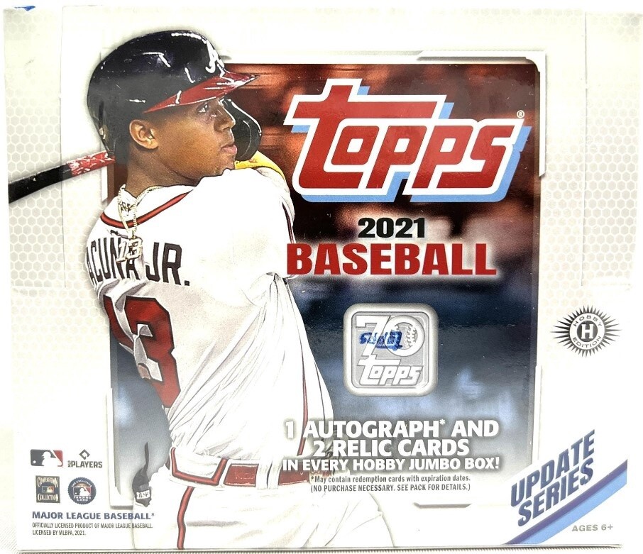 2021 Topps Update Series Jumbo Box