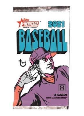 2021 Heritage Minor League Hobby Pack