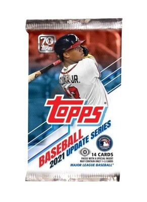 2021 Topps Update Series Hobby Pack