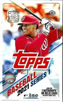 2021 Topps Series 1 Hobby Box