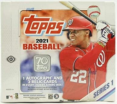 2021 Topps Series 1 Jumbo Box
