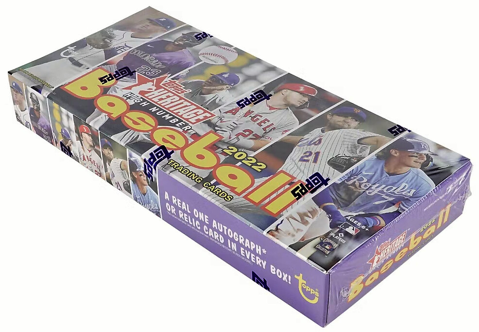 2022  Heritage High Number Hobby Box