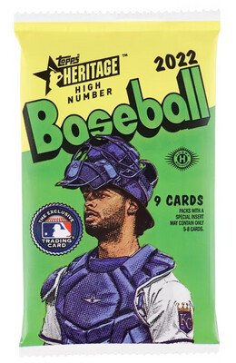 2022 Heritage High Number Hobby Pack