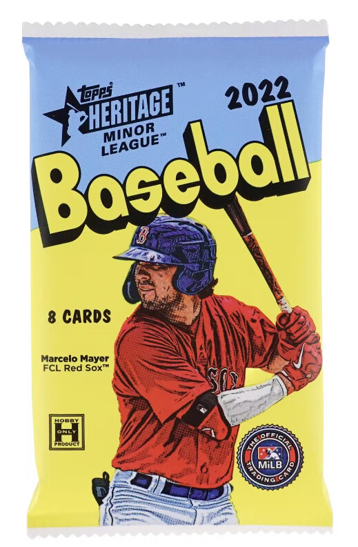 2022 Heritage Minor League Hobby Pack