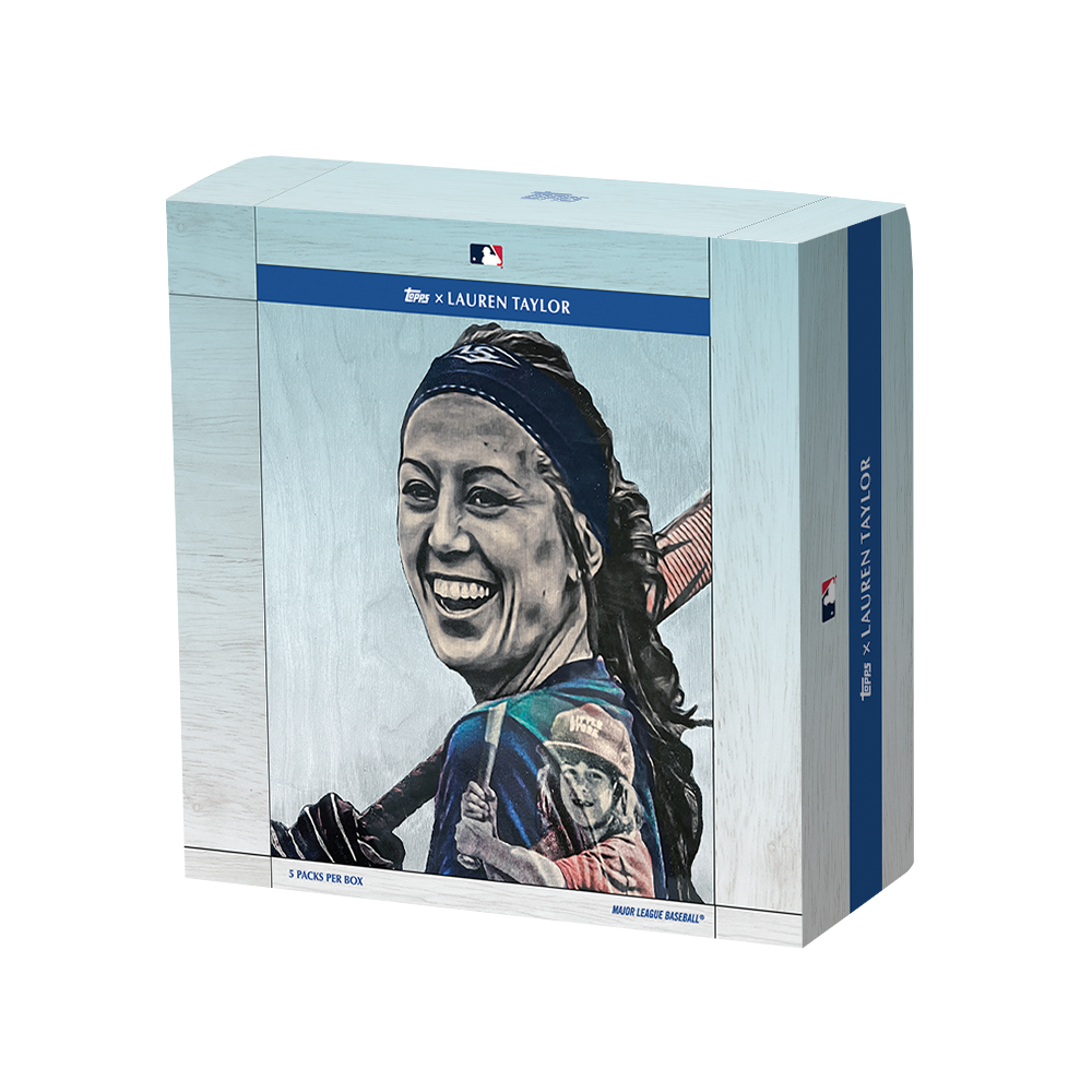 2022 Topps X Lauren Taylor 5 Pack Box Wave 1