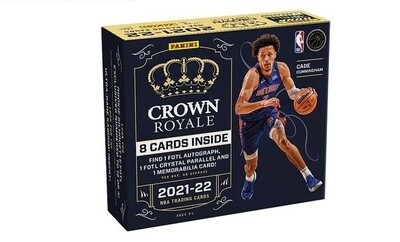 2021-22 Panini Crown Royale Hobby Box
