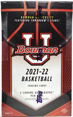2021-22 Bowman University Basketball Hobby