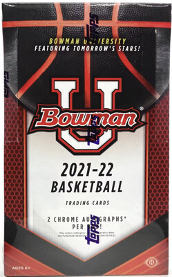 2021-22 Bowman University Basketball Hobby