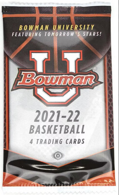 2021-22 Bowman University Basketball Hobby