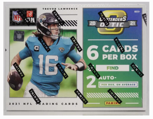 2020-21 Panini Contenders Optic Football Hobby Box